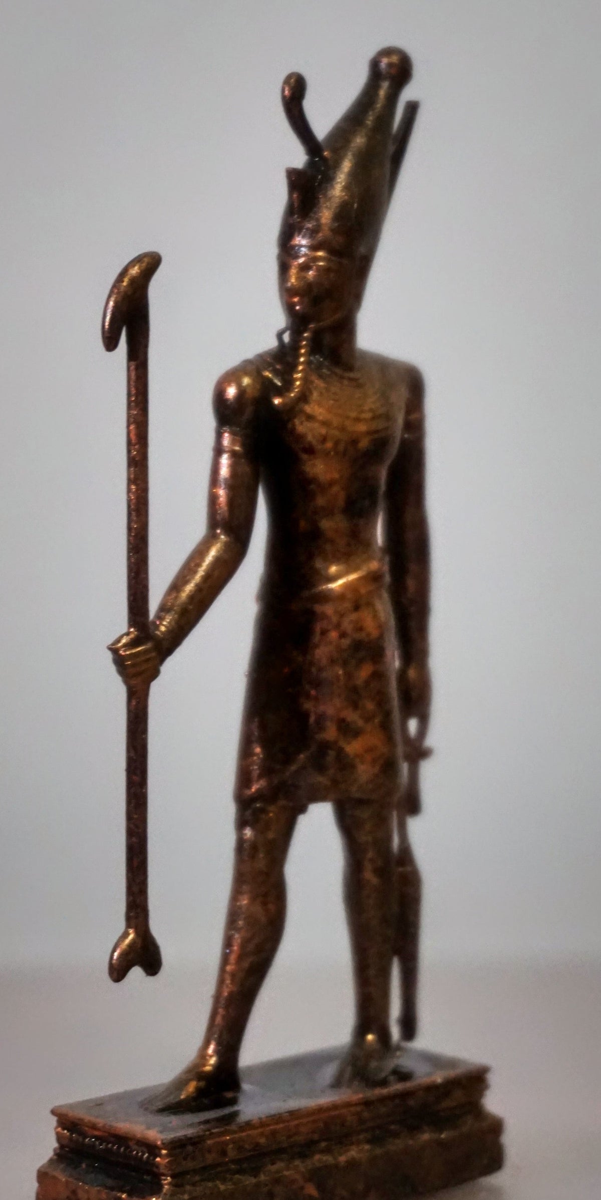 Atum Egyptian Statue, Ancient Creation God Resin Sculpture