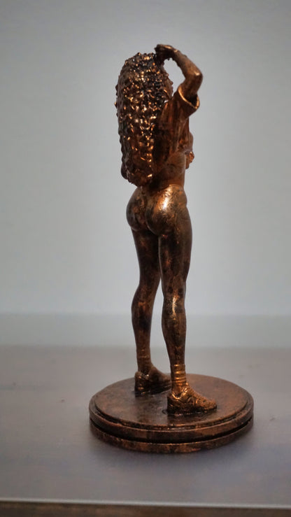 Female Gamer Bust, Miami Crime Game Inspired Cover Girl Statue, Collector Display Decor