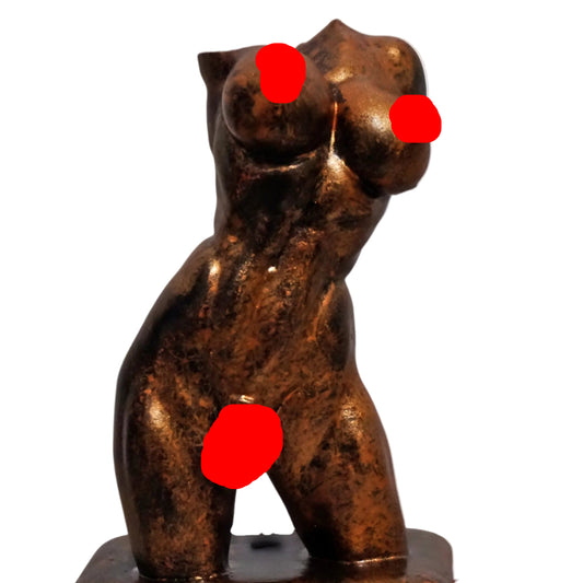Transgender Torso Sculpture | Trans Woman Torso | Body Positive Art | LGBTQ+ Decor