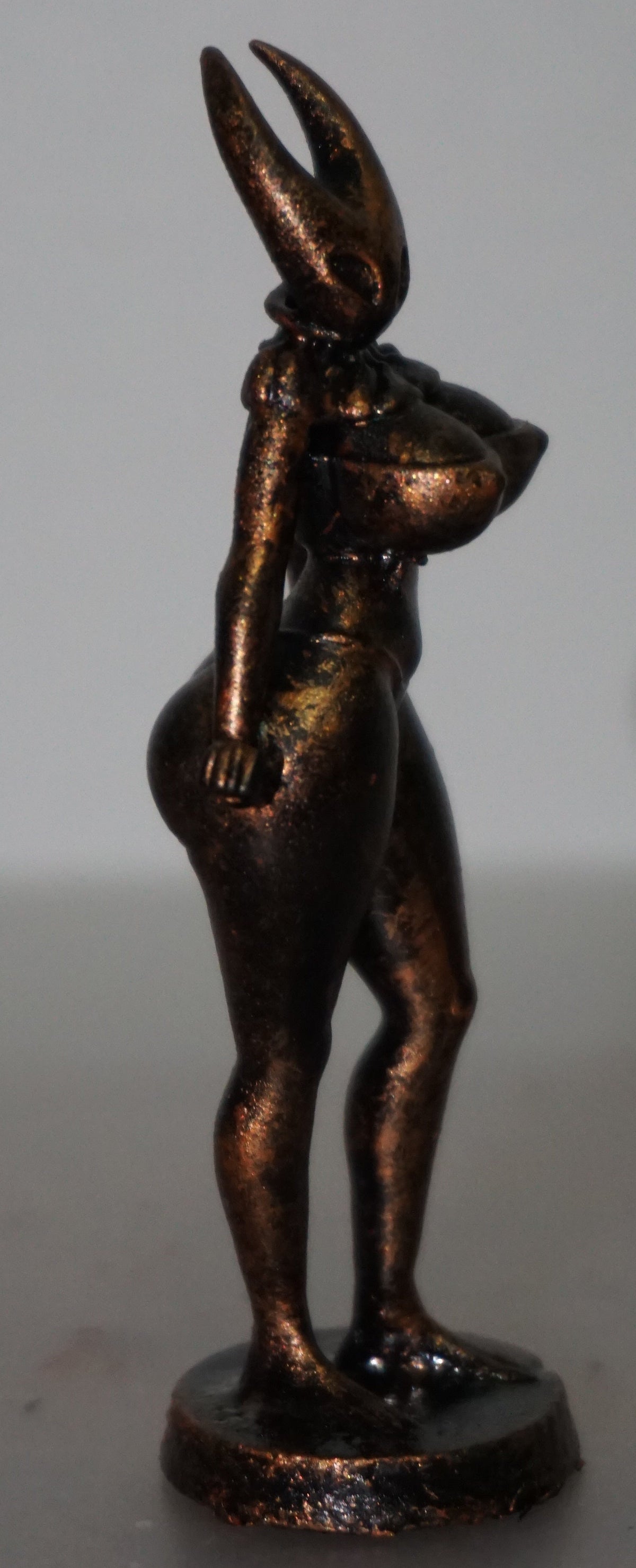 Hornet Video Game Statue, Female Bug Warrior Sculpture, Multiple Sizes