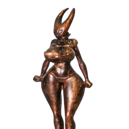 Hornet Video Game Statue, Female Bug Warrior Sculpture, Multiple Sizes
