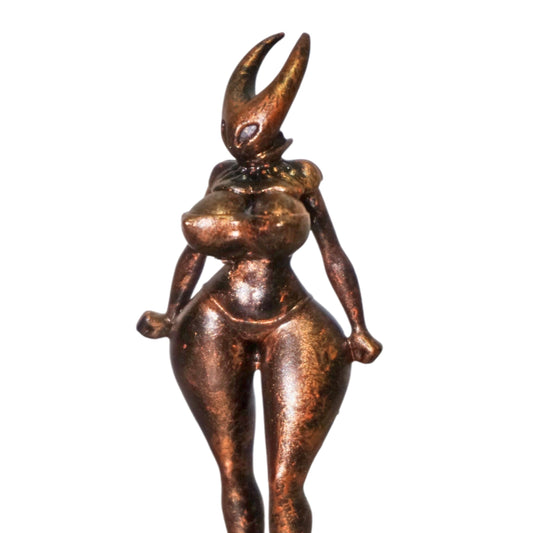 Hornet Video Game Statue, Female Bug Warrior Sculpture, Multiple Sizes