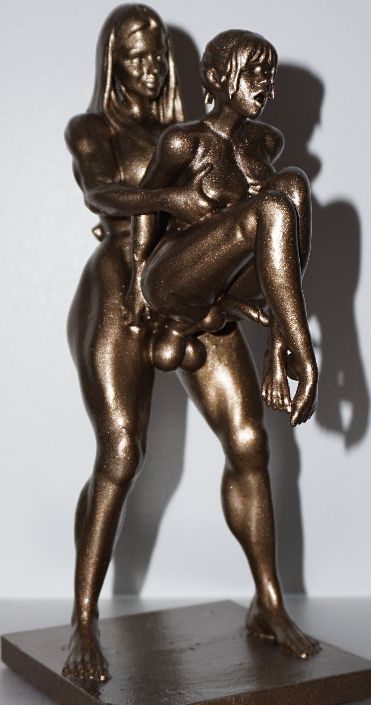 Transgender Erotic Sculpture, The Sensual Lift Art Figurine