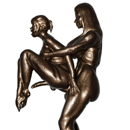 Transgender Erotic Sculpture, The Sensual Lift Art Figurine