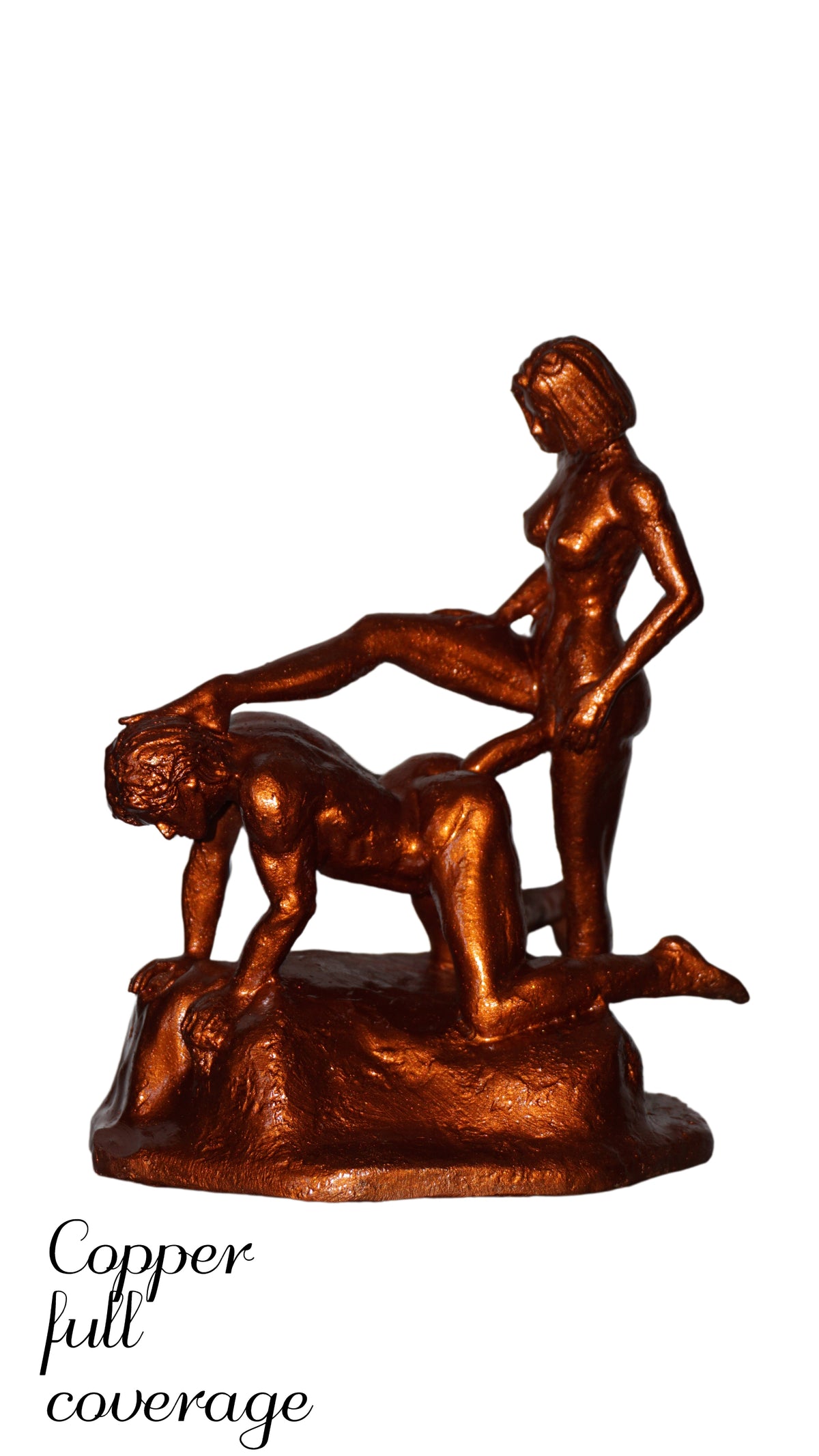 Fine Art Statue, Domination Adult Mature Trans Design, Multiple Finishes