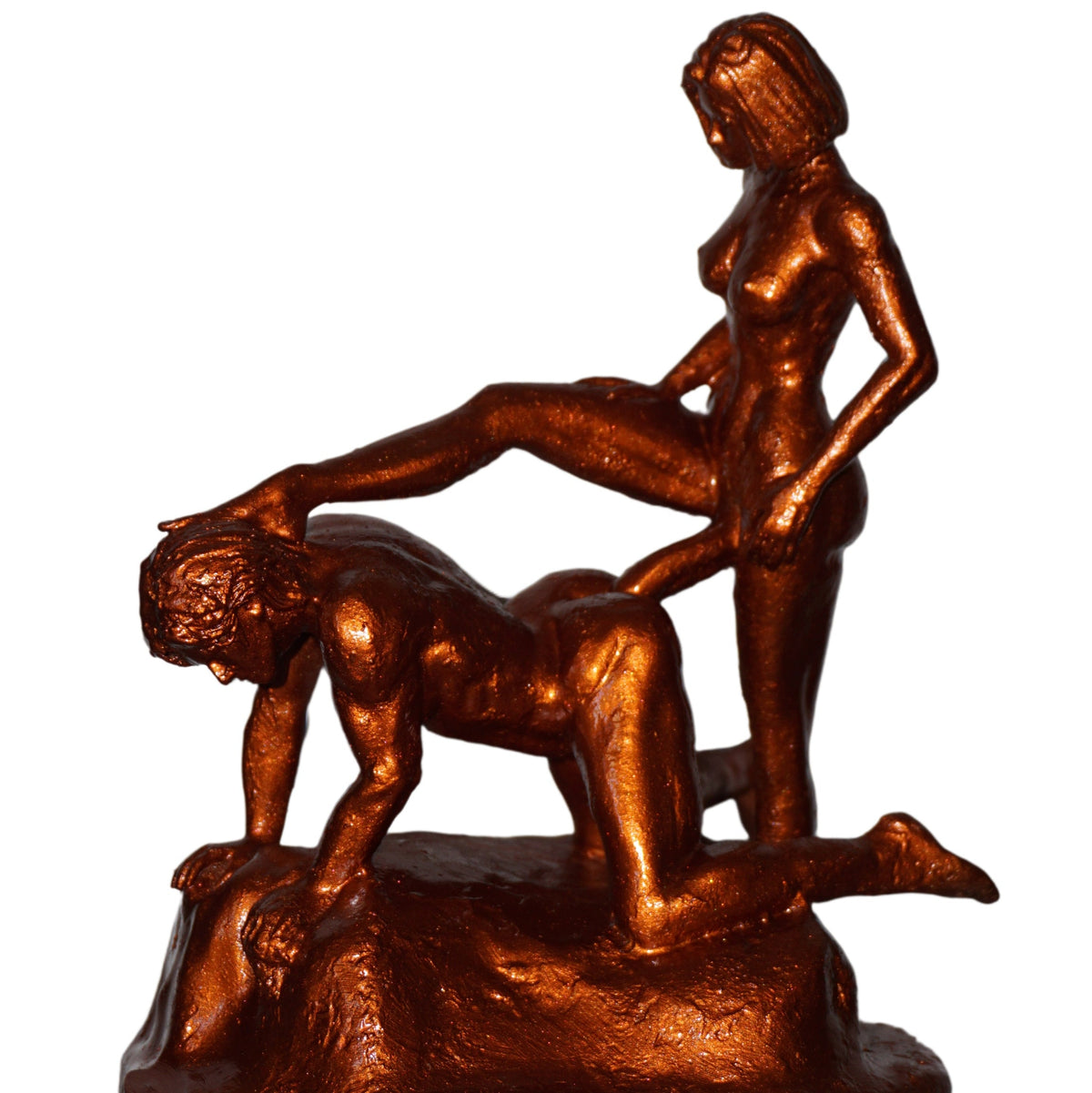 Fine Art Statue, Domination Adult Mature Trans Design, Multiple Finishes