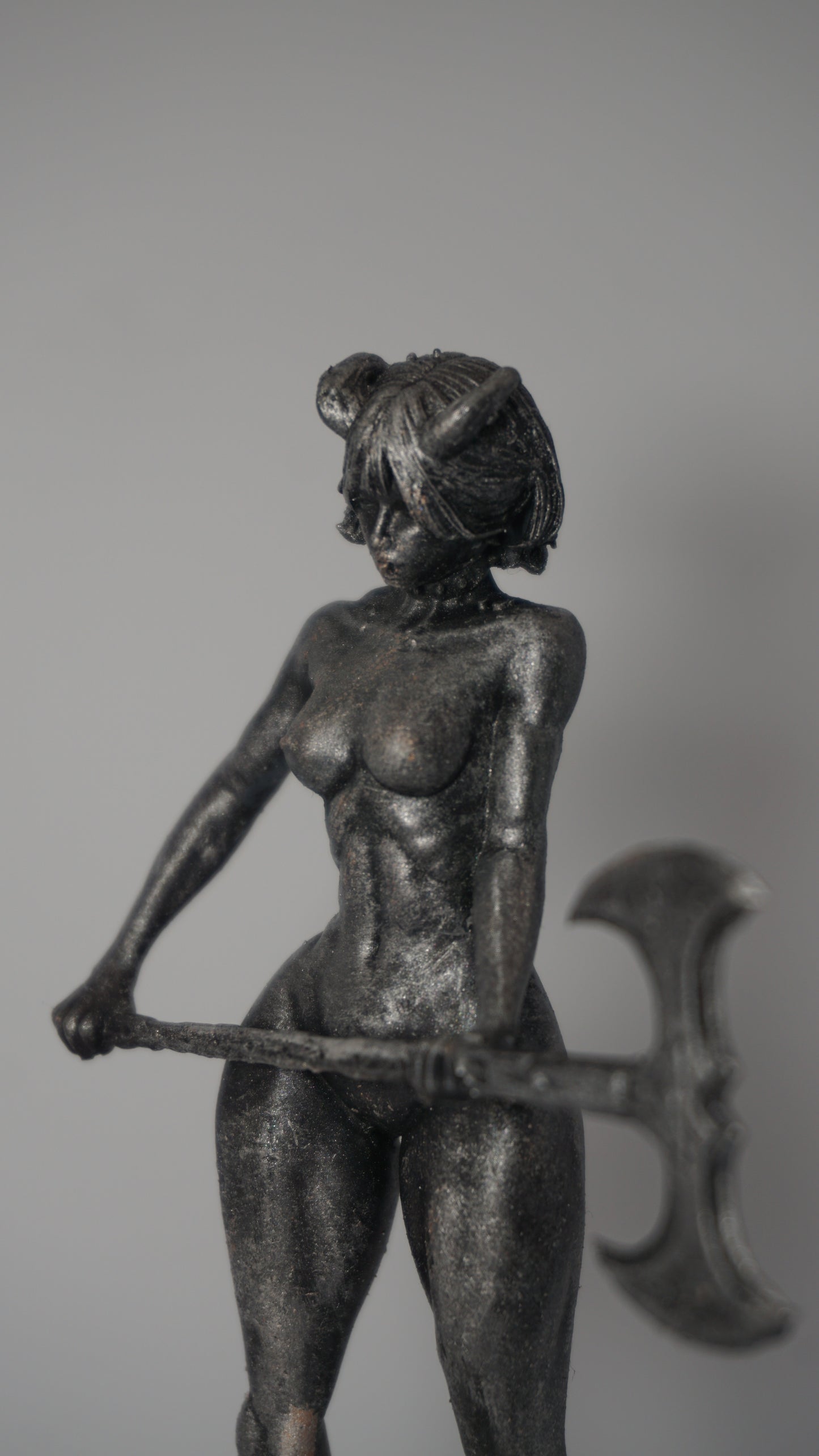 The Axe Maiden Statue