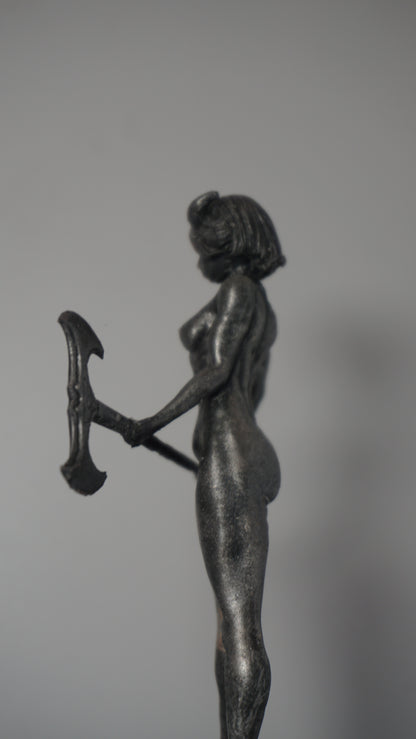 The Axe Maiden Statue