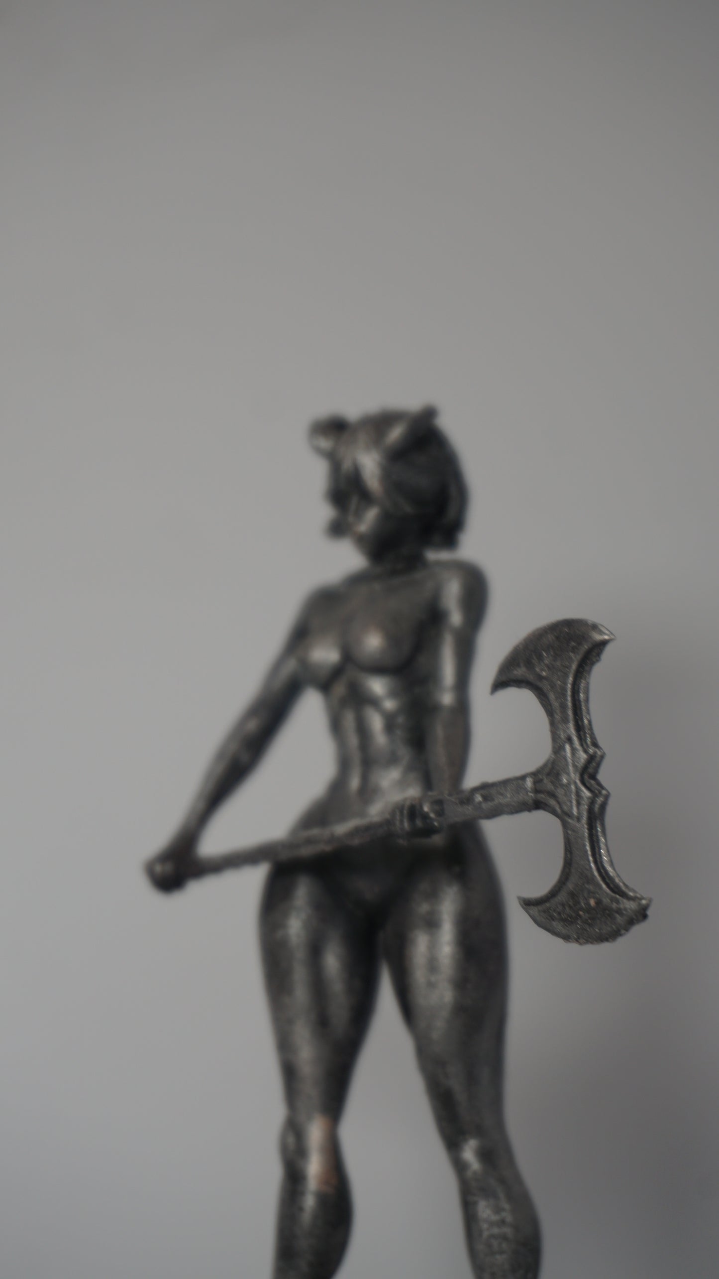 The Axe Maiden Statue