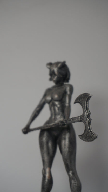 The Axe Maiden Statue