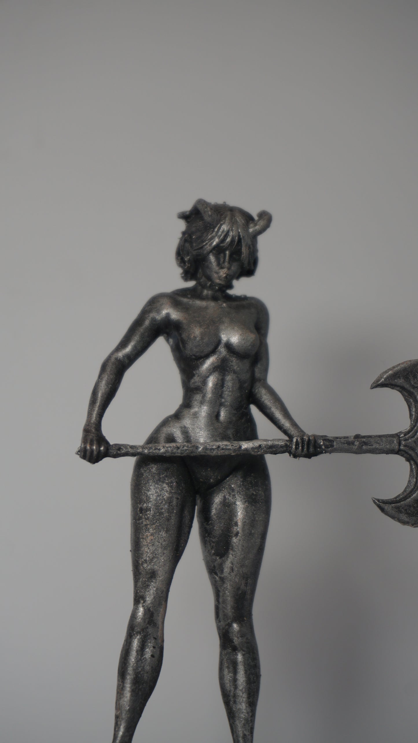 The Axe Maiden Statue
