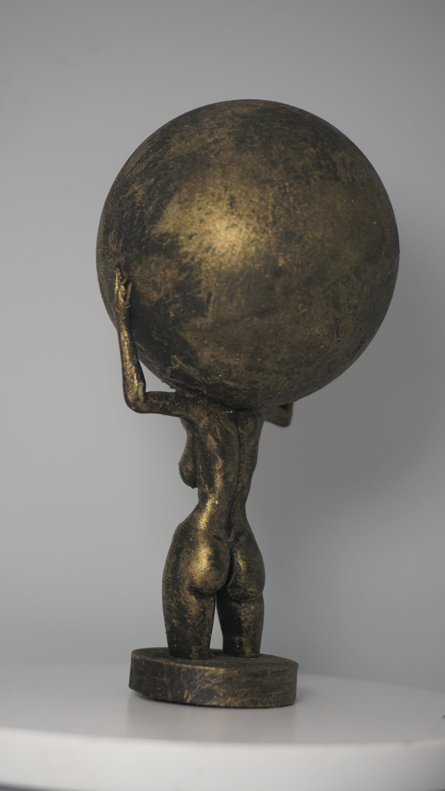 Transgender Atlas - who carries the world Statue