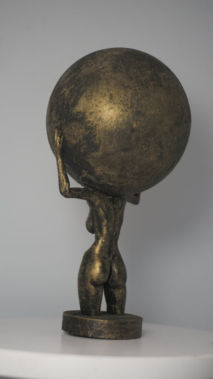 Transgender Atlas - who carries the world Statue