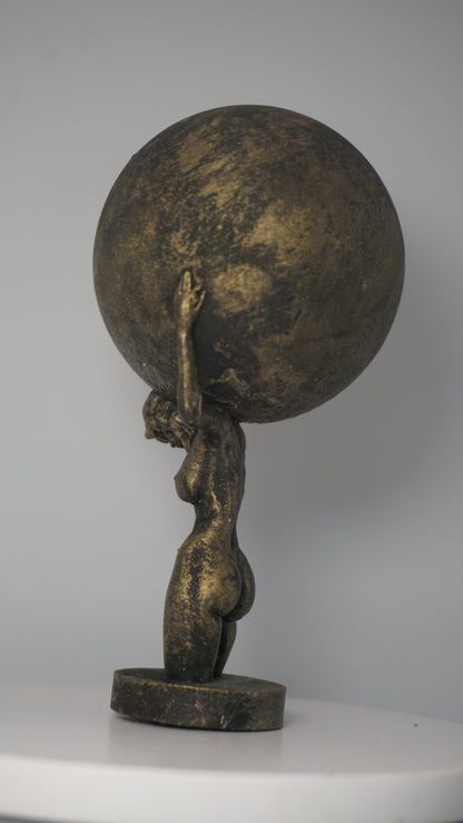 Transgender Atlas - who carries the world Statue
