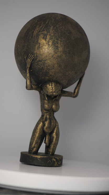 Transgender Atlas - who carries the world Statue