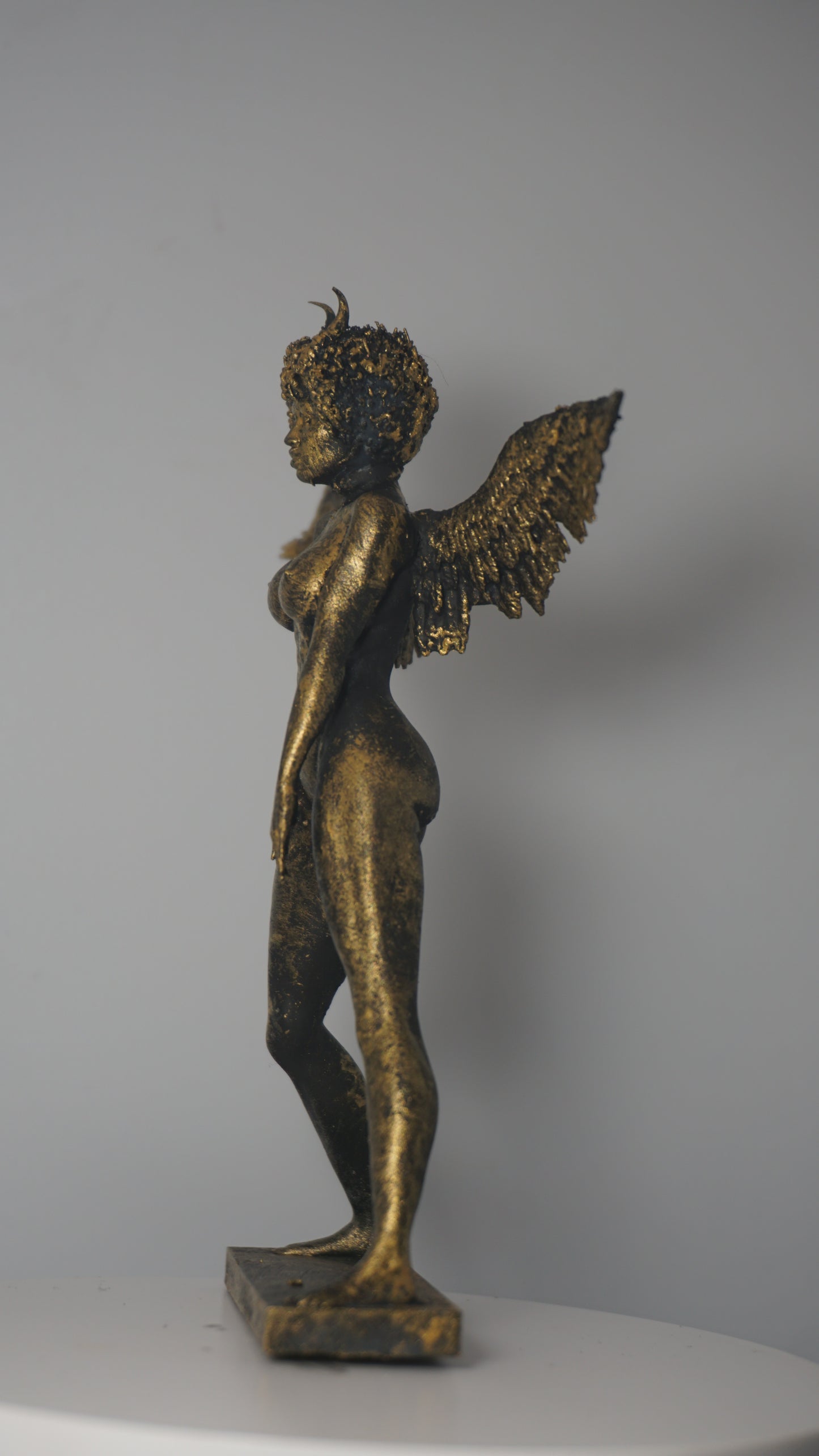 Demon Angel Muse Statue