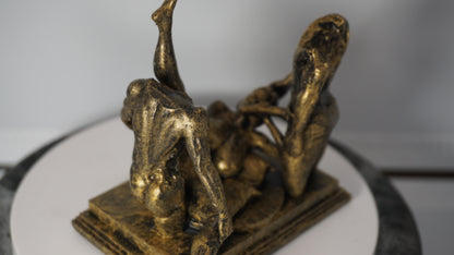 Bedroom Embrace Mature Statue