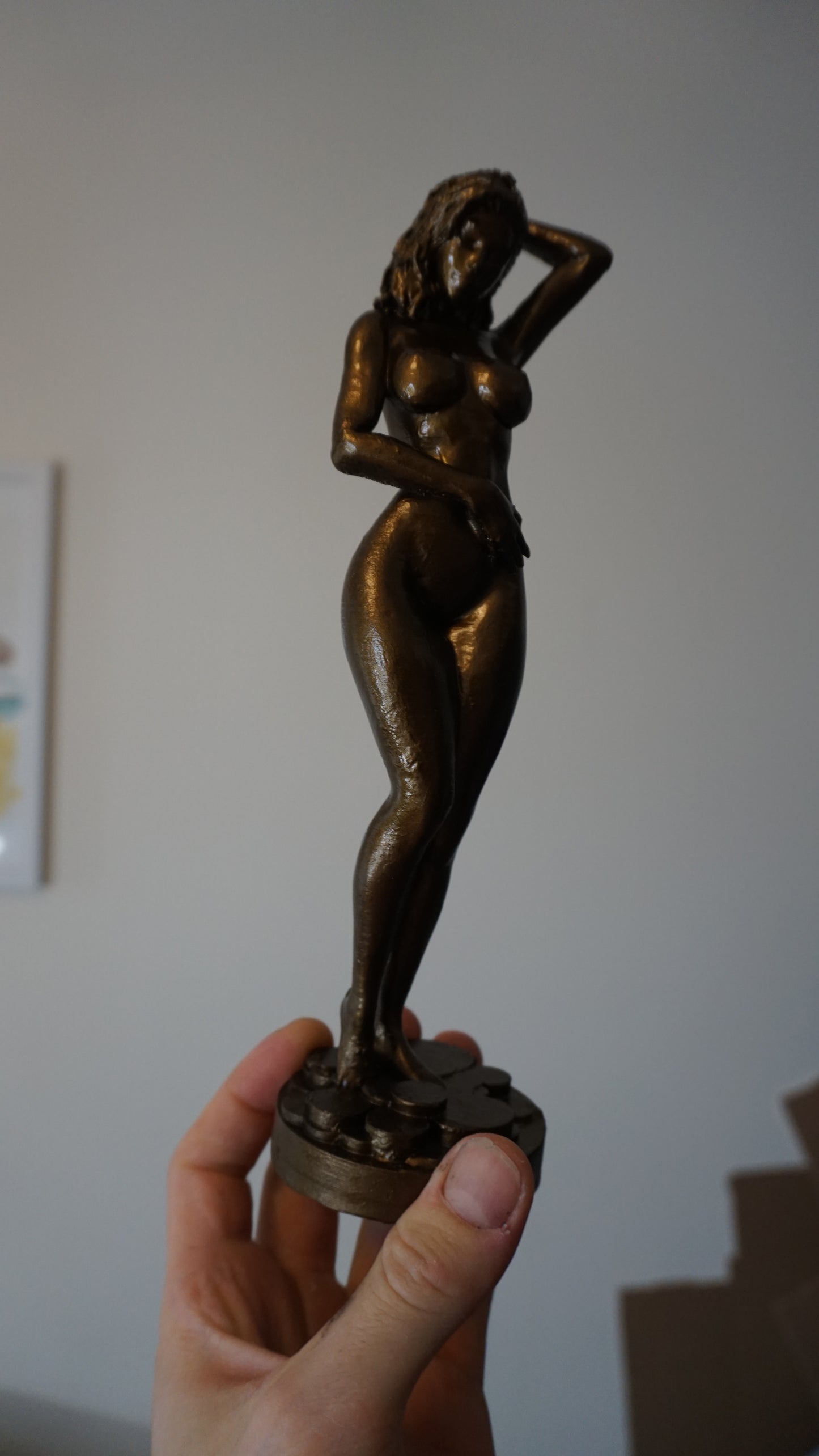 "azure Respite" Showering Woman Art Sculpture and figurine elf statue (Copy)