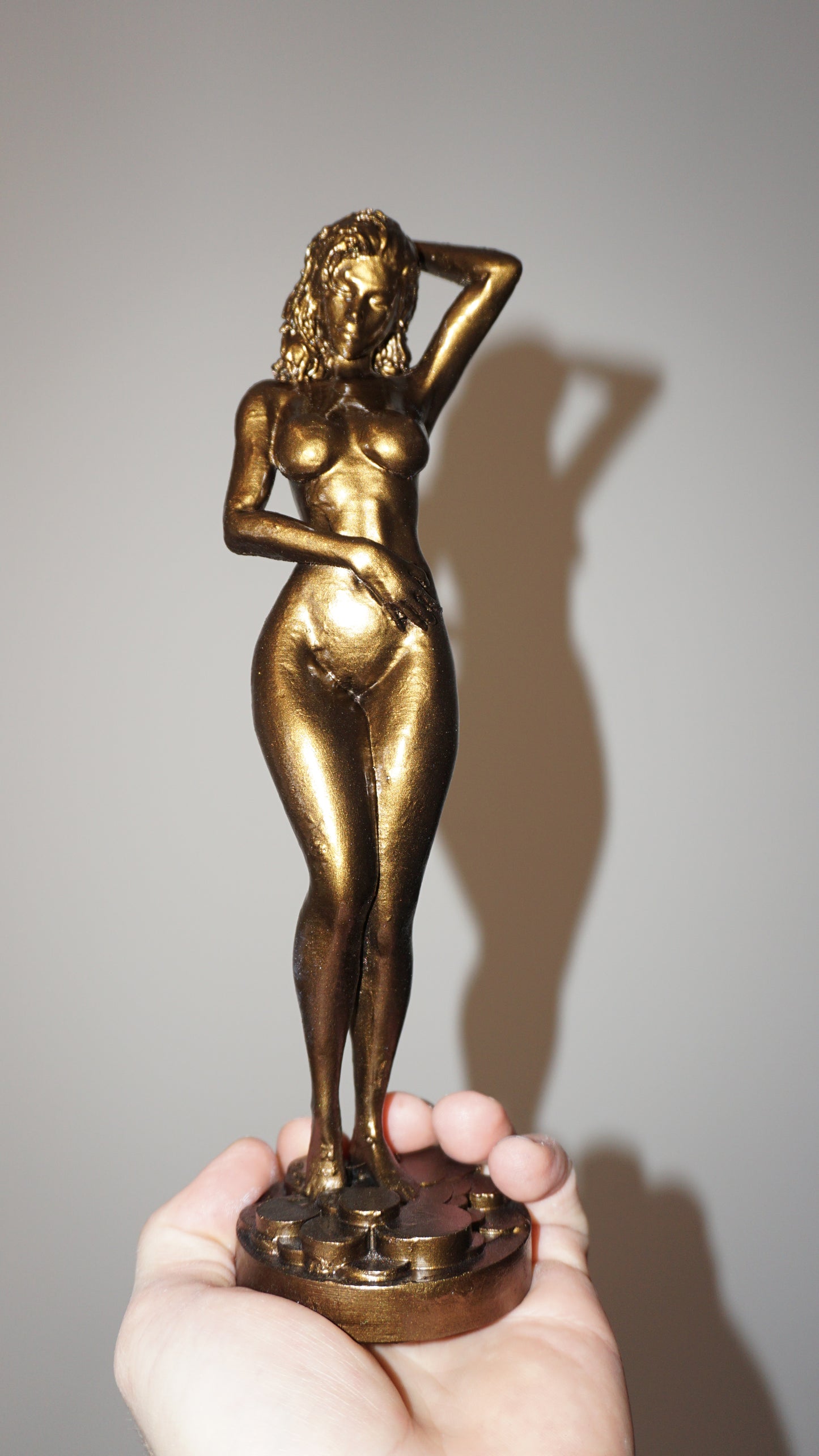 "azure Respite" Showering Woman Art Sculpture and figurine elf statue (Copy)