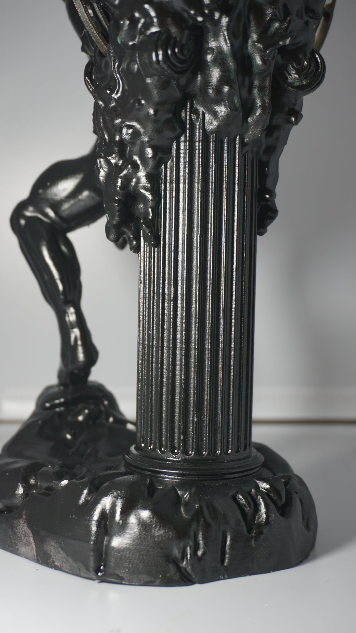 The Nude Minotaur of the maze Dark and Sensual Statue