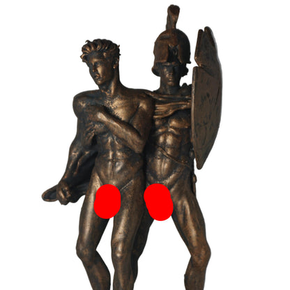 Loving Companion Adult Mature Gay Fine Art Statue