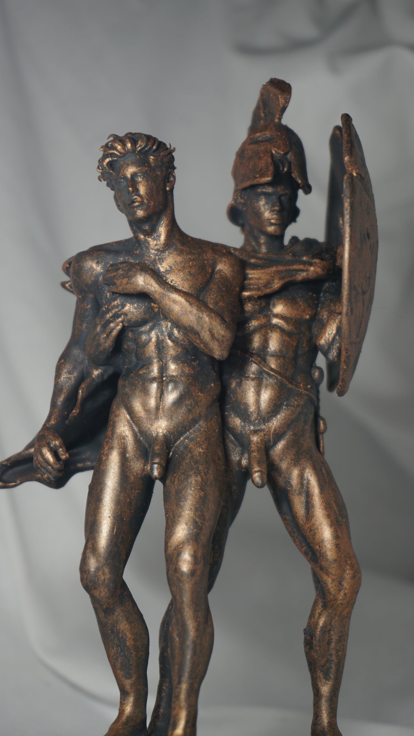 Loving Companion Adult Mature Gay Fine Art Statue