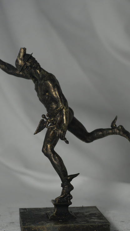 Hermes in Motion Adult Mature Gay Fine Art Statue