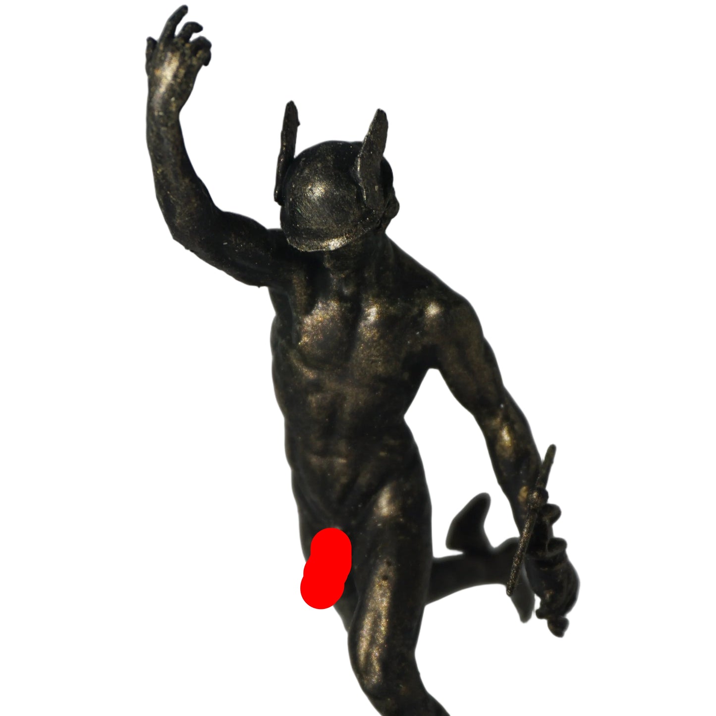 Hermes in Motion Adult Mature Gay Fine Art Statue