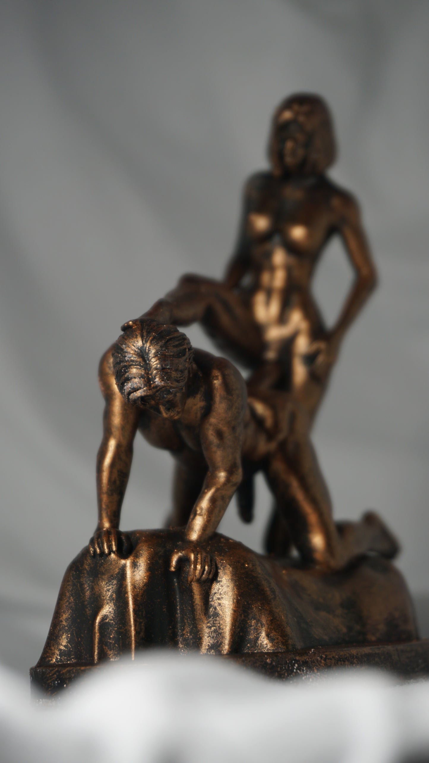 Domination Adult Mature trans Fine Art Statue