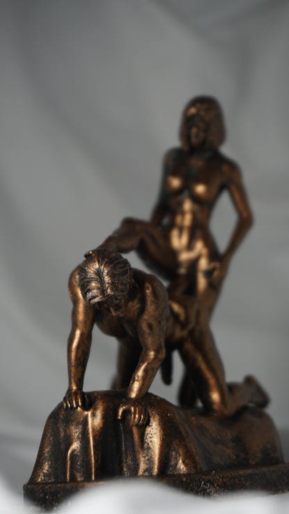 Domination Adult Mature trans Fine Art Statue