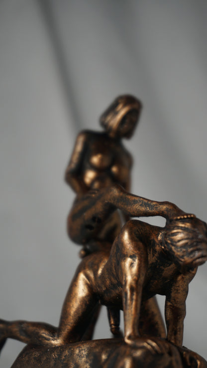 Domination Adult Mature trans Fine Art Statue