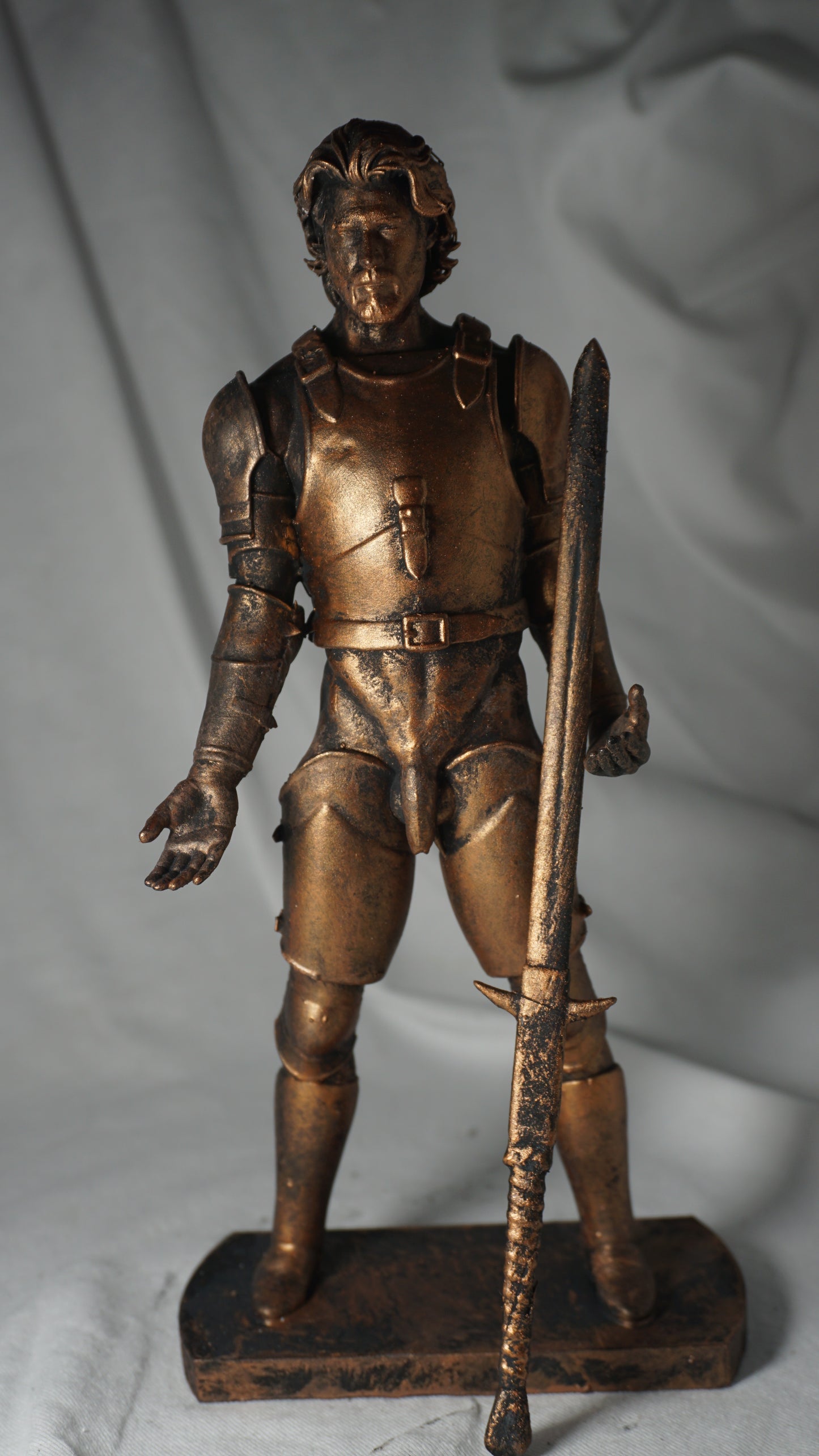 Knight's resolve Adult Mature Gay Fine Art Statue