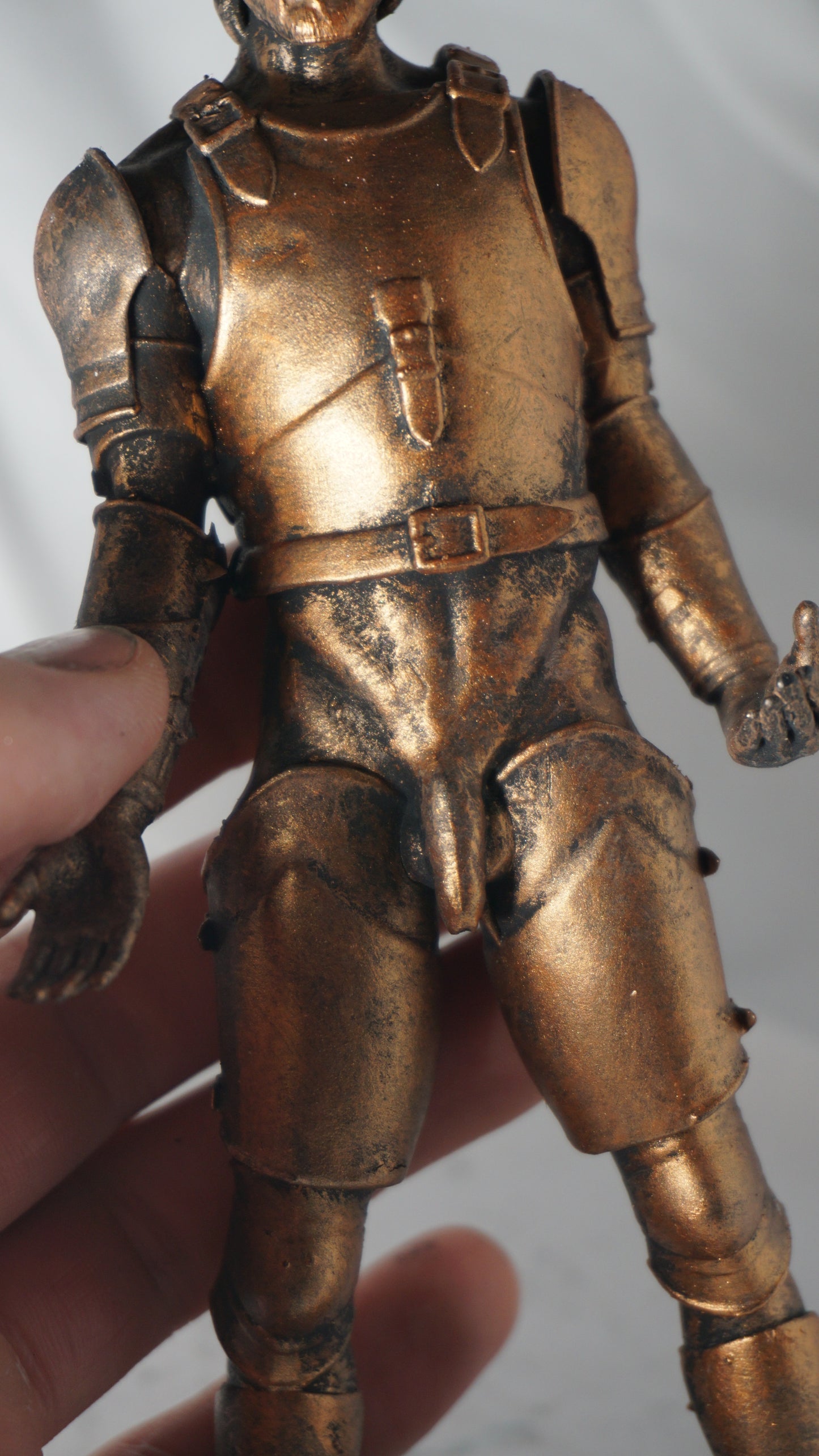 Knight's resolve Adult Mature Gay Fine Art Statue