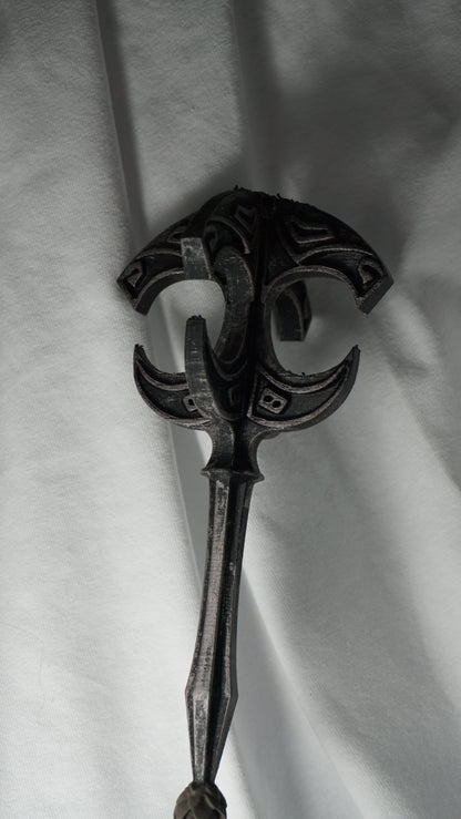 Nordic mace Non functional Durable Plastic Replica Cosplay Piece