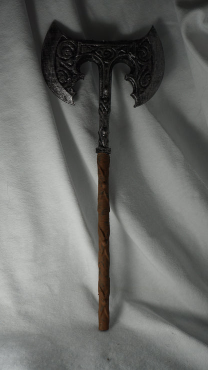 Miniature Great Axe, Steel Miniature Format, 1:2 to 1:16 Scale Options