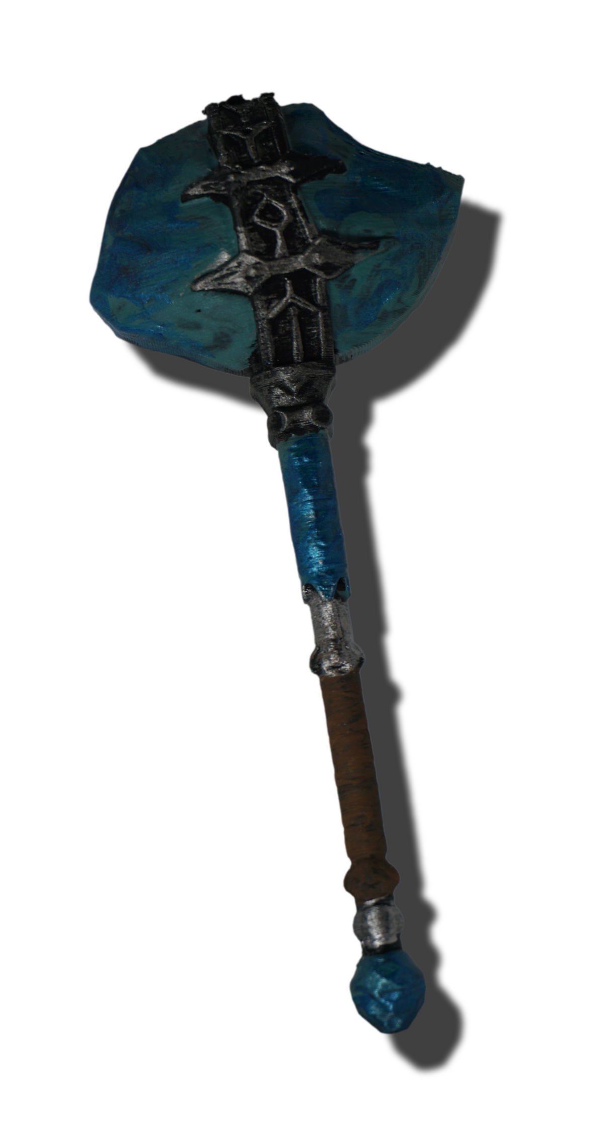 Stalhrim Mace Replica, Mini Miniature Format, ABS Resin