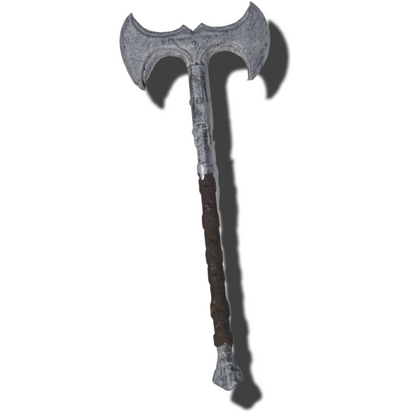 Iron Double Battle Axe Non functional Durable Plastic Replica Cosplay Piece