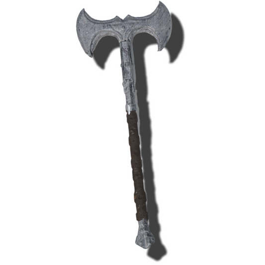 Miniature Battle Axe, Iron Double Design, 1:2 to 1:16 Scale Options