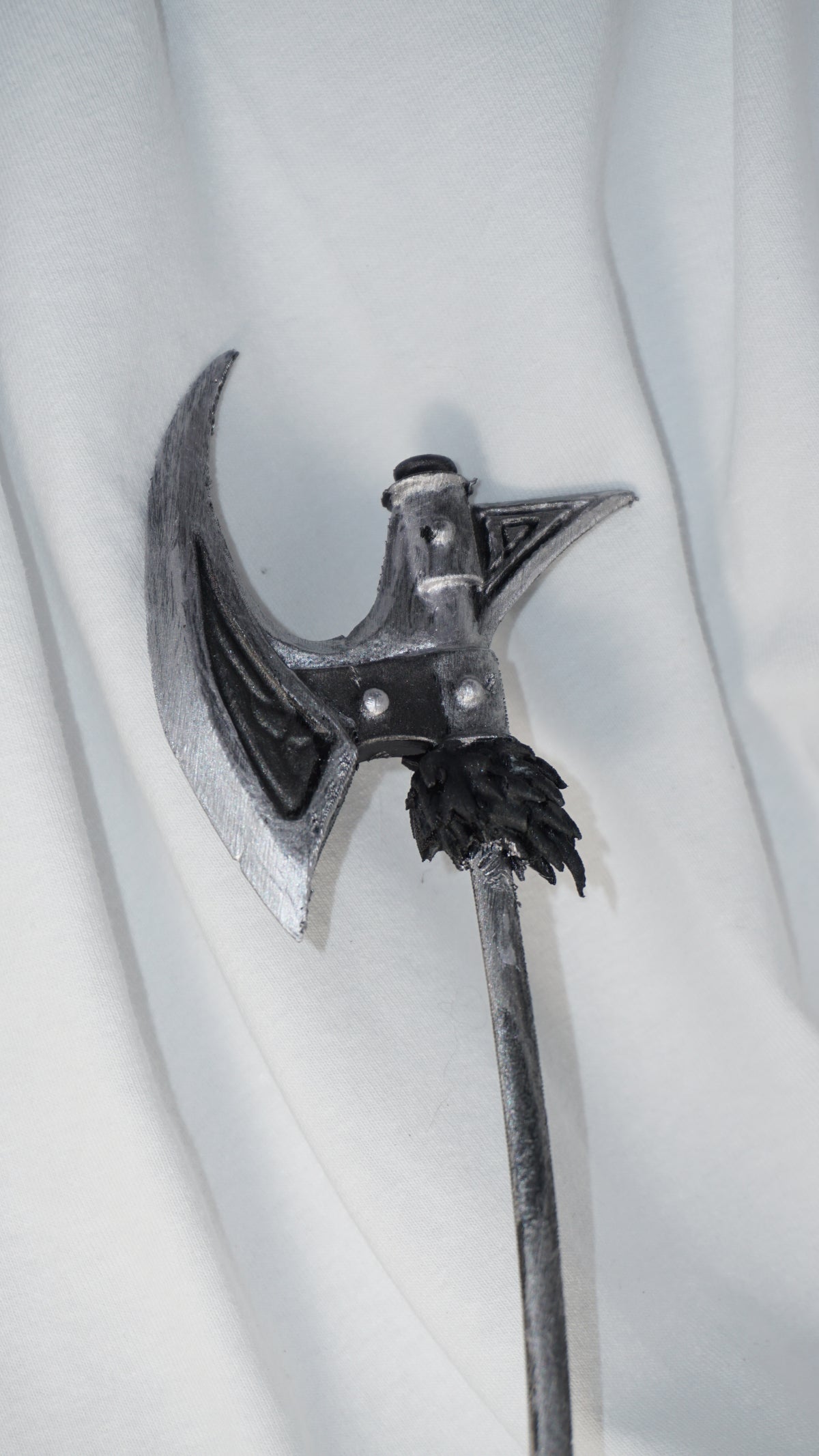Miniature Nordic Battle Axe, 1:12 Scale ABS Resin Mini