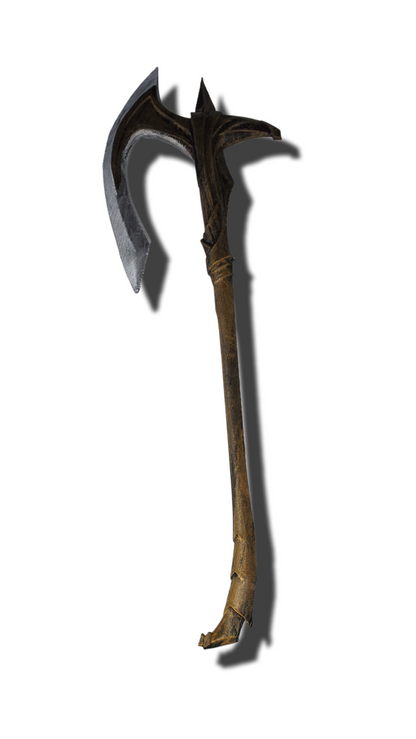 Elven Battle Axe Non functional Durable Plastic Replica Cosplay Piece