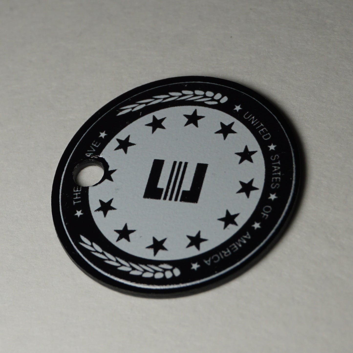 The Enclave Oval Dog Tag