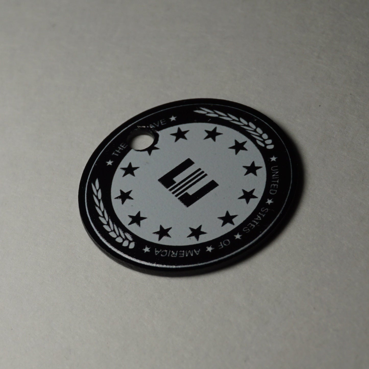 The Enclave Oval Dog Tag