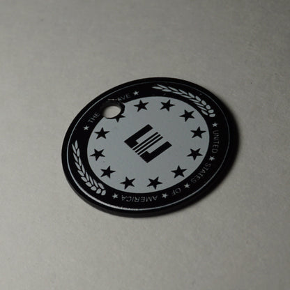 The Enclave Oval Dog Tag