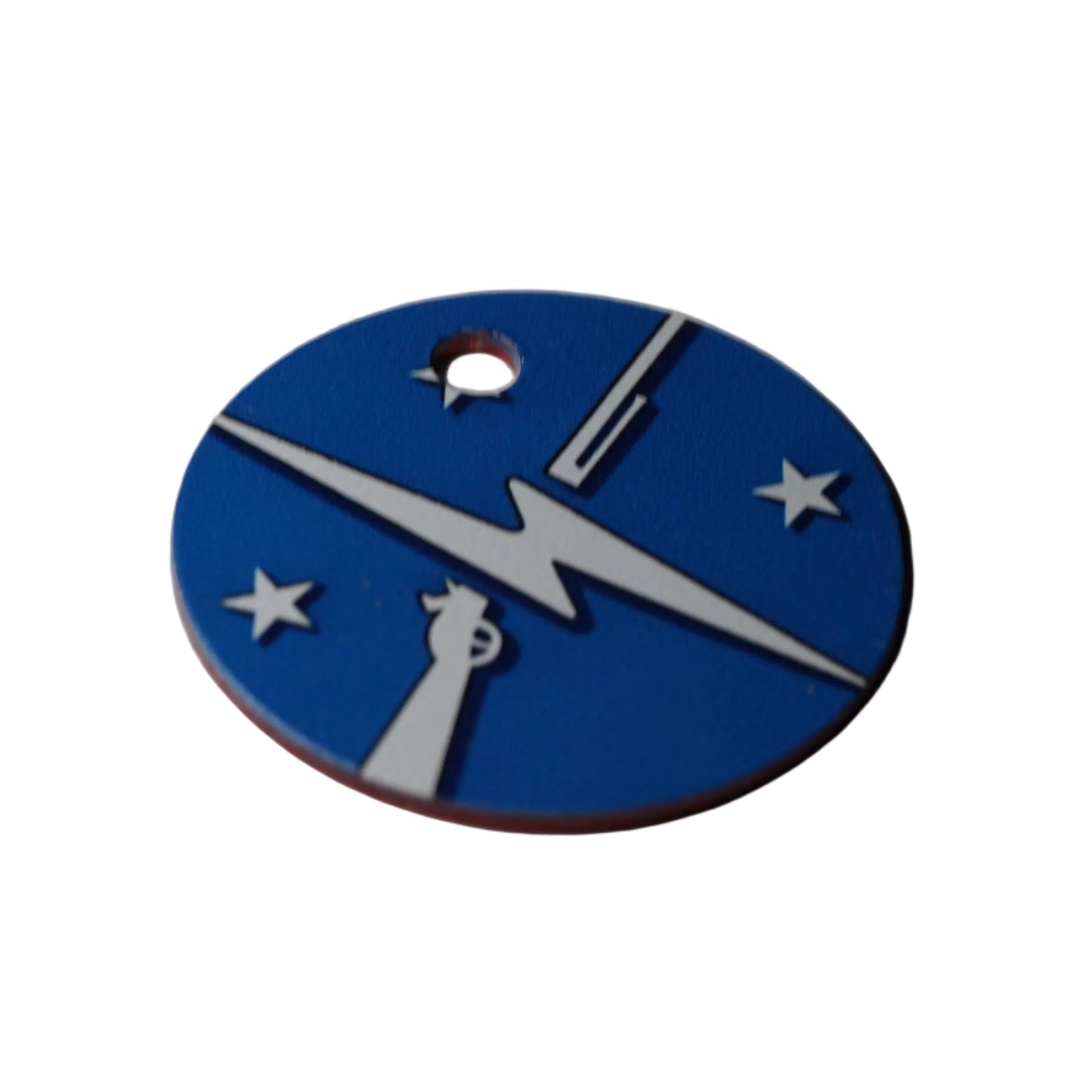 The Minutemen Oval Dog Tag