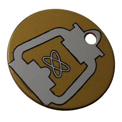 The Railroad Oval Dog Tag