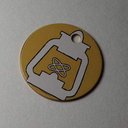 The Railroad Oval Dog Tag