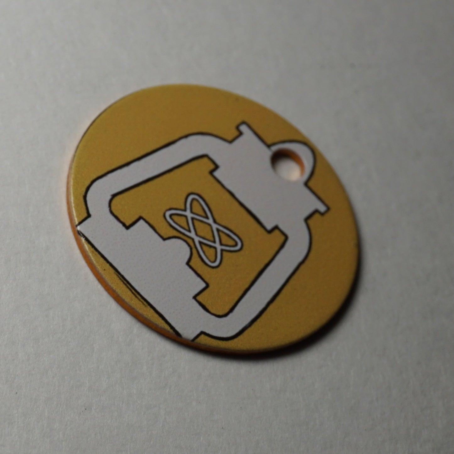 The Railroad Oval Dog Tag