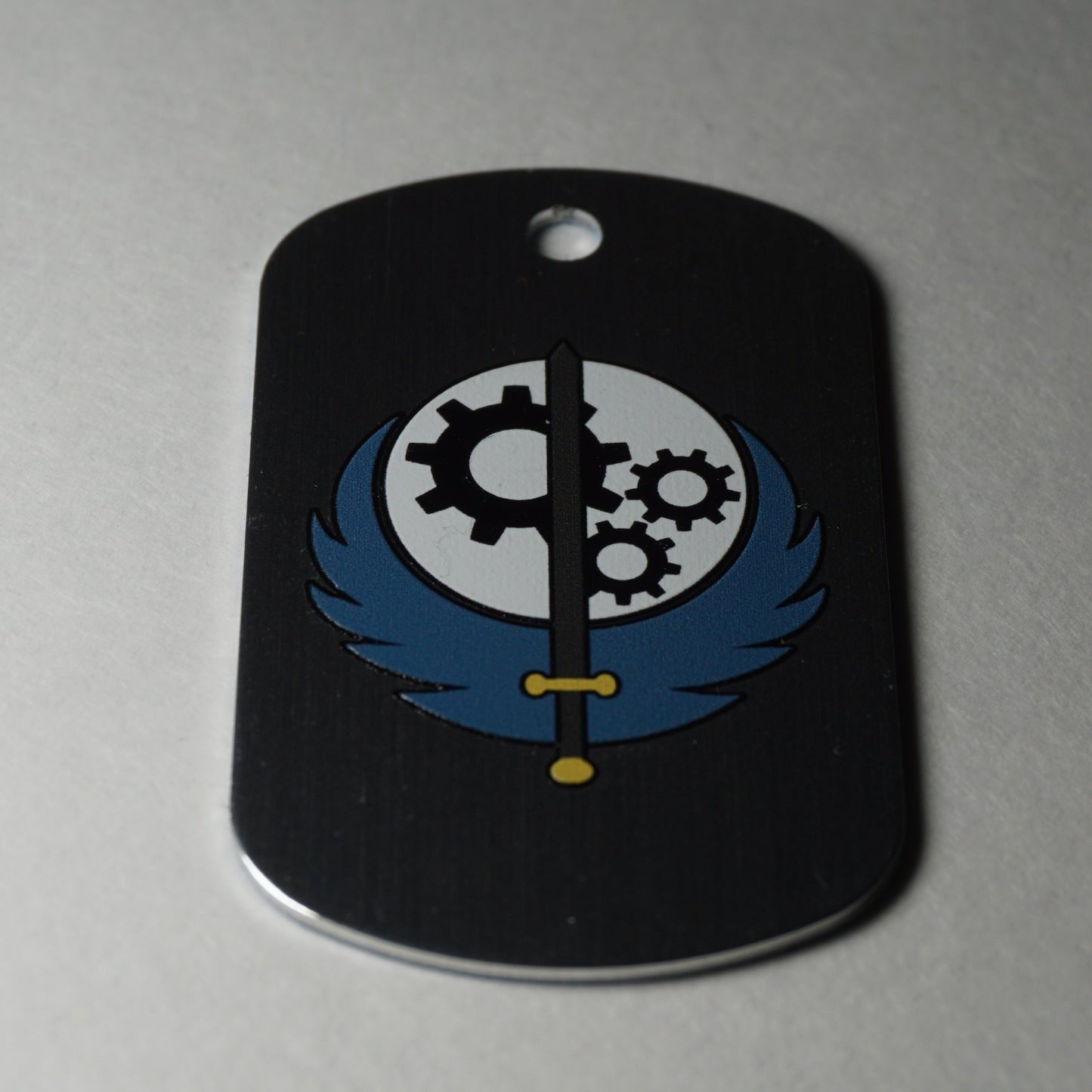 Brotherhood of steel Metal Dog Tag