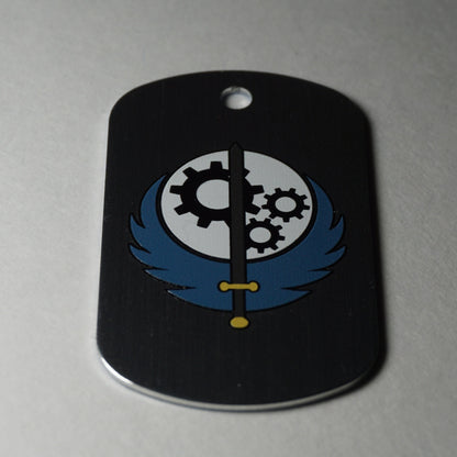 Brotherhood of steel Metal Dog Tag
