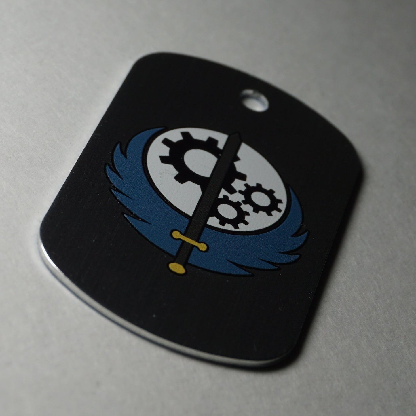 Brotherhood of steel Metal Dog Tag